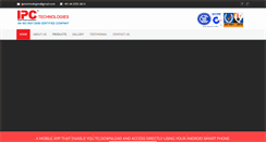 Desktop Screenshot of ipcpower.in