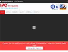 Tablet Screenshot of ipcpower.in
